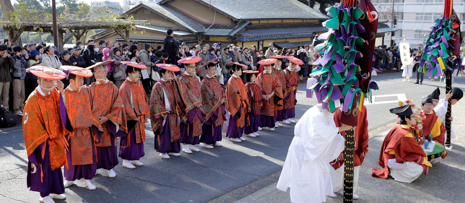 第五番 田楽(でんがく)：おん祭お渡り式