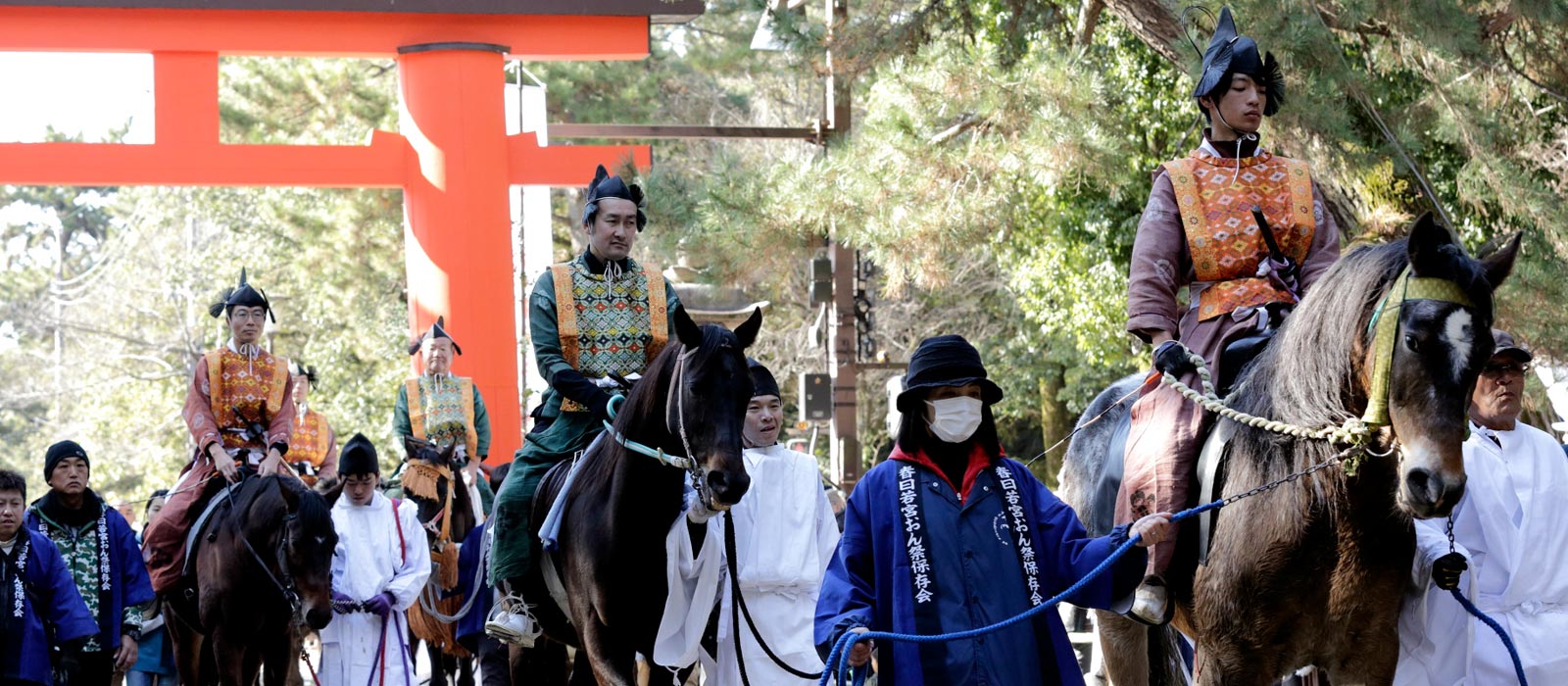 第七番 競馬(けいば)：おん祭お渡り式