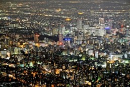 藻岩山からの札幌夜景２